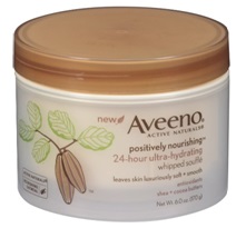 Aveeno Positively Nourishing Whipped Souffle Body Cream product image