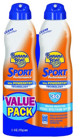 Banana Boat Ultra Mist Sport Performance Broad Spectrum  Sunscreen Spray - SPF 30 product image
