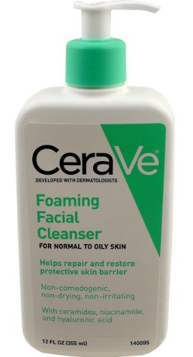 CeraVe Foaming Facial Cleanser product image