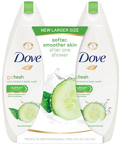 Dove Body Wash Cool Moisture With Cucumber & Green Tea product image