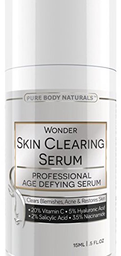 Pure Body Naturals Age Defying Skin Clearing Serum product image