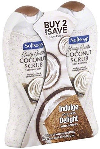 Softsoap Exfoliating Coconut Scrub Body Wash product image