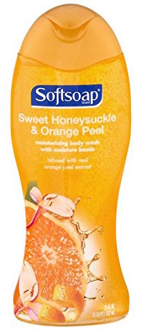 <span class="highlight">Softsoap</span> Sweet Honeysuckle & Orange Peel Body Wash product image