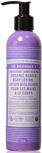 Dr. Bronner's Organic Lotion for Hands & Body - Lavender Coconut product image