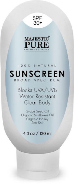 Majestic Pure 100% Natural Sunscreen SPF 30+ product image