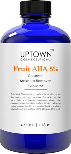 Uptown Cosmeceuticals AHA Cream Cleanser, Exfoliator product image